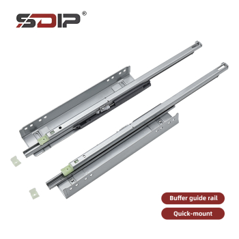 V6 series soft-closing quick installation under-mount slide