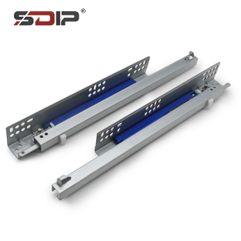 single extension soft-closing under-mount slide