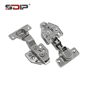 3D stainless steel clip-on soft-closing hinge