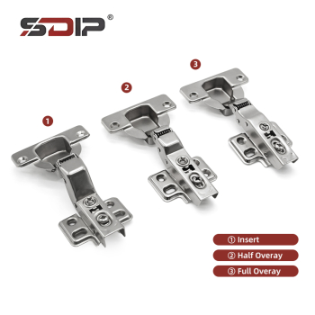 40 mm cup slide-on soft-closing hinge