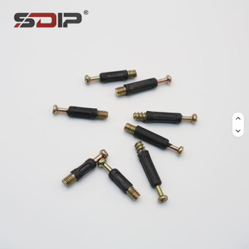  Doors Wardrobes Home Use Cam Lock Fasteners Tapping Screw Cam Dowel Furniture Locking Bolts Zinc Alloy and Plastic