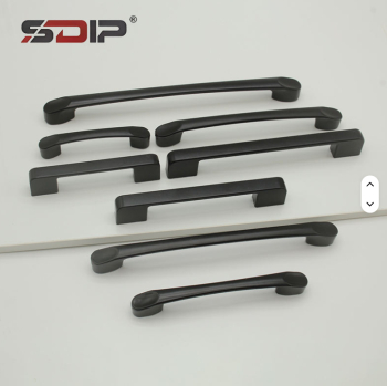 Modern Black Cabinet Handles