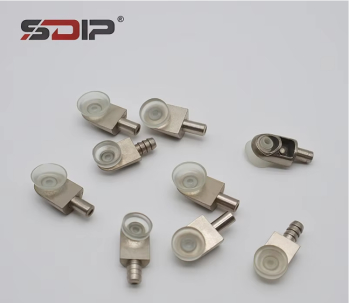 Alloy and Zinc Glass Panel Bracket for Cabinets Chrome & Zinc Finish Shelf Support