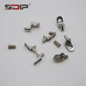 L-Shaped Metal Cabinet Shelf Clamp Glass Support Bracket