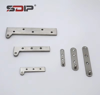 360 Degree Stainless Steel Modern Cabinet Door Pivot Hinges L Shape