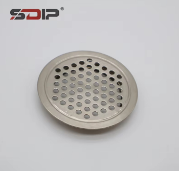 Kitchen Dining Living Room Convenient Stainless Steel Vent Caps Metal Cover Furniture Louver Cap Ventilator 