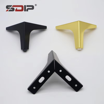 Sofa Hardware Accessories, Classic Iron Triangle Metal Sofa Legs, Furniture Brackets